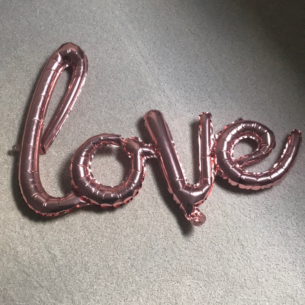 Rose Pink Love Balloon 🎈